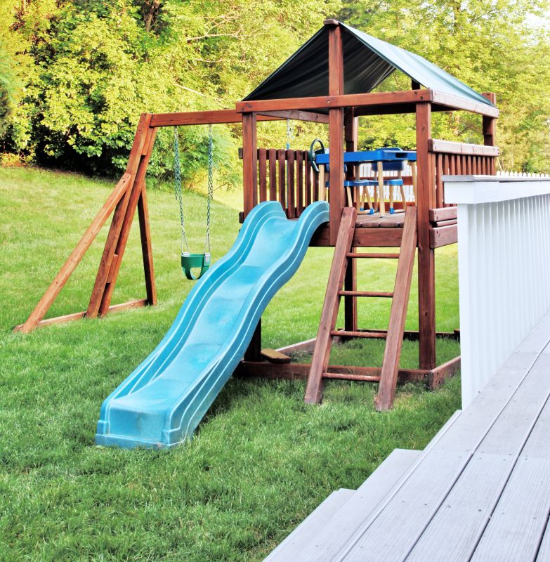 Wooden Playset Installation in Littleton, CO