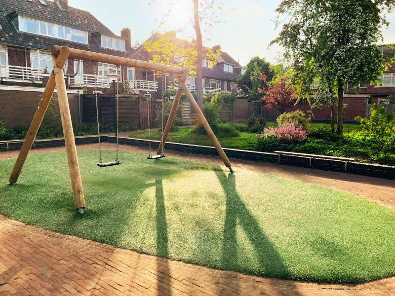 Wooden Swing Set Installation in Boulder, CO